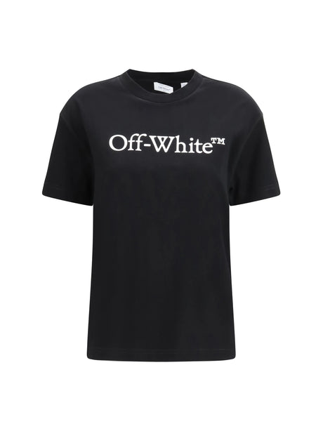 Off-White Big Logo Bookish T-shirt - Black-White