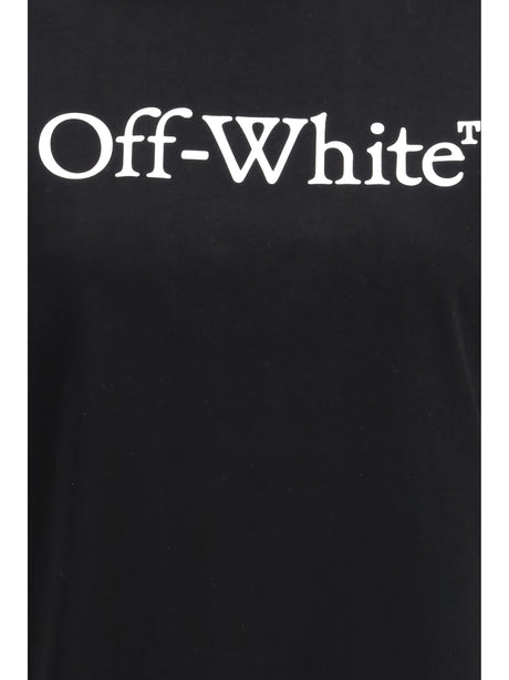 Off-White Big Logo Bookish T-shirt - Black-White