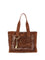 Chloé East-West Summer Banana raffia Tote Bag - Clay Brown