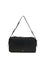 Pinko Large Keeper Shoulder Bag in new biker leather - Black-Old Silver