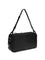 Pinko Large Keeper Shoulder Bag in new biker leather - Black-Old Silver