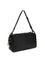 Pinko Large Keeper Shoulder Bag in new biker leather - Black-Old Silver