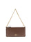 Pinko Leather Shoulder Bag - Red Vino-Antique Gold