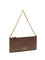 Pinko Leather Shoulder Bag - Red Vino-Antique Gold
