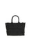 Pinko Medium Beach Rafia Tote Bag - Black-Antique Gold