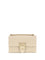 Pinko Love One Classic Shoulder Bag - Beige-Grey Smoke-Antique Gold