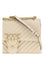 Pinko Love One Classic Shoulder Bag - Beige-Grey Smoke-Antique Gold
