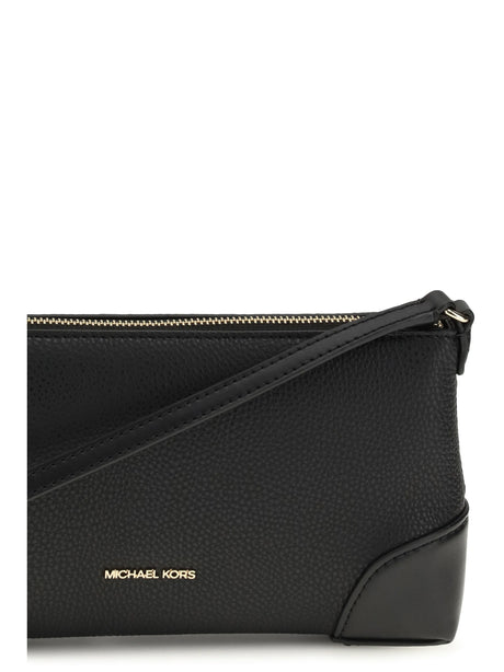 Michael Kors Murphy leather Shoulder Bag - Black