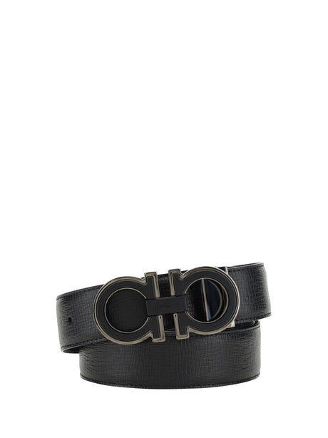 Ferragamo Reversible Belt - Black