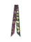 Valentino Garavani Silk Scarf with a floral print - Blue-Yellow-Green/Blue-Pink-Red/Blue