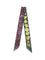 Valentino Garavani Silk Scarf with a floral print - Blue-Yellow-Green/Blue-Pink-Red/Blue