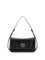 Pinko Love Click Soft Horizontal Shoulder Bag - Black-Antique Gold