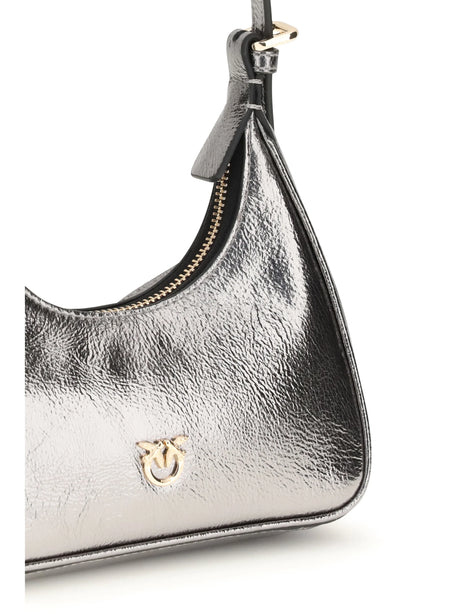Pinko Baby Miss Pinko Baby Shoulder Bag - Anthracite-Gold Mordore'