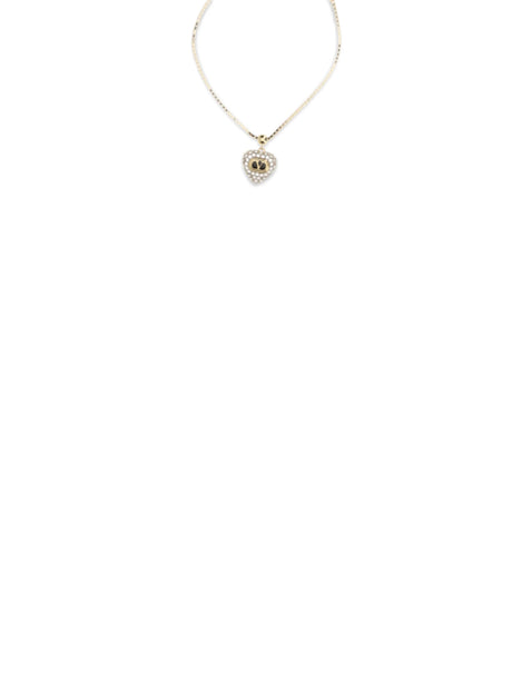 Valentino Garavani Coeur Royal Bracelet - Gold/Black/Crystal