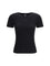 Pinko Brugherio T-shirt with embroidered love birds logo - Black Limousine