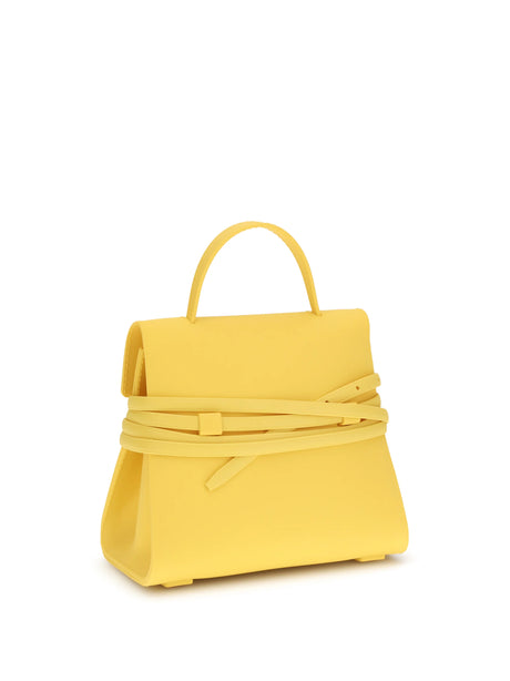Moschino Small Tie Me Handbag - Yellow