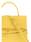 Moschino Small Tie Me Handbag - Yellow
