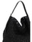 Toteme Paper raffia Tote Shoulder Bag - Black