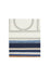 Toteme Monogram Scarf - Ecru/Navy