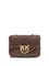 Pinko Love Mini Puff Shoulder Bag - Burgundy Wine-Antique Gold