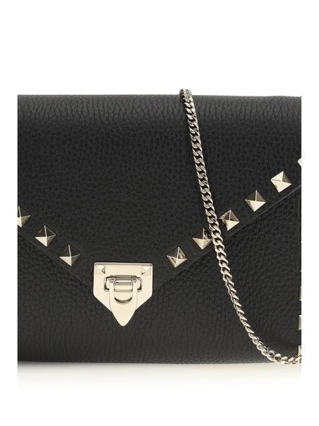 Valentino Garavani Mini Rockstud Shoulder Bag - Black
