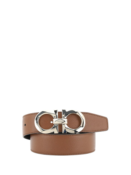 Ferragamo Gancini reversible Belt - Radica