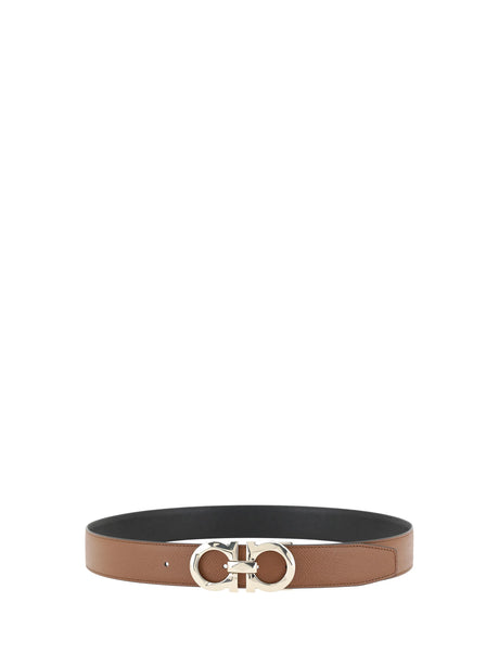 Ferragamo Gancini reversible Belt - Radica