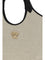 Versace Tote Fabric Calf Leather - Rope Black Versace Gold