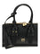 Pinko Escape Baguette Handbag - Black-Antique Gold