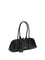 Pinko Large Bowling Baguette Shoulder Bag - Black-Antique Gold