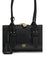 Pinko Large Bowling Baguette Shoulder Bag - Black-Antique Gold