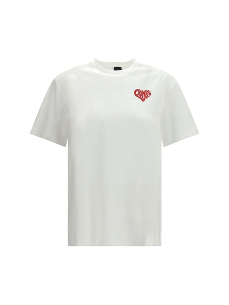 Pinko Strepitoso T-shirt - White/Red