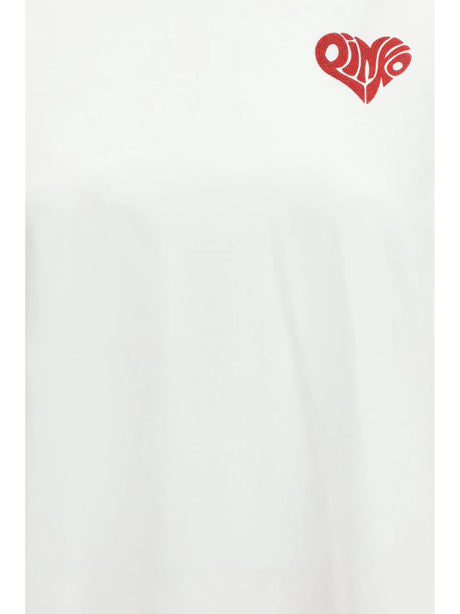 Pinko Strepitoso T-shirt - White/Red