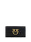 Pinko Love One Wallet - Black-Antique Gold