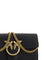 Pinko Love One Wallet - Black-Antique Gold