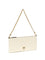 Pinko Leather Shoulder Bag - White Seta-Antique Gold