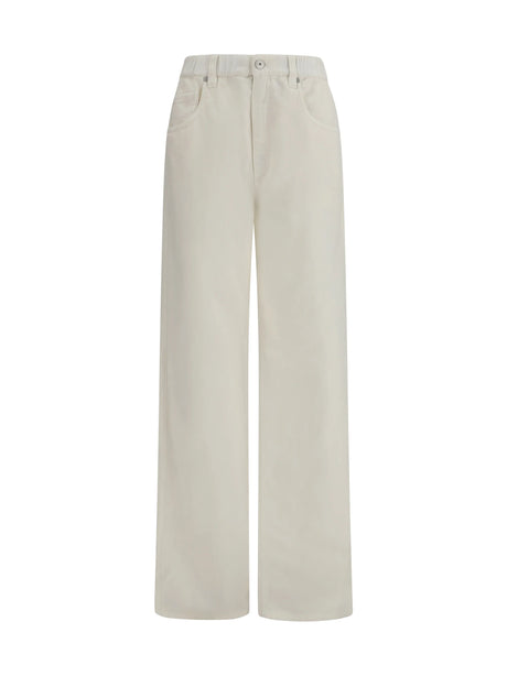 Brunello Cucinelli Wide-leg Jeans - Panama