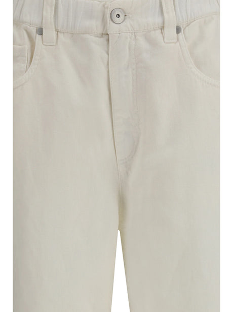 Brunello Cucinelli Wide-leg Jeans - Panama