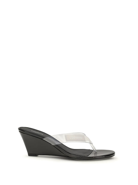 Coperni Wedge flip-flops Sandals - Clear