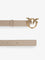 Pinko Berry leather belt - Beige