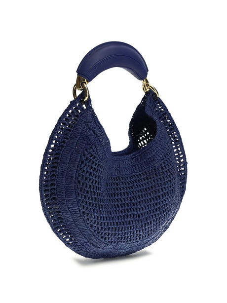 Chloé Summer Banana Shoulder Bag - Evening Blue