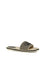 Chloé Raffia Sandals - Black - White 1