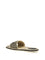 Chloé Raffia Sandals - Black - White 1