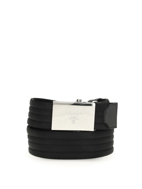 Prada Nylon Belt - Black