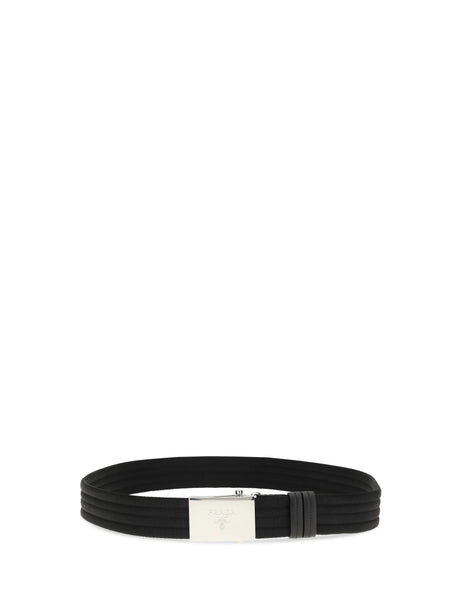 Prada Nylon Belt - Black
