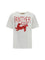Valentino Printed cotton T-shirt - Ivory/Red