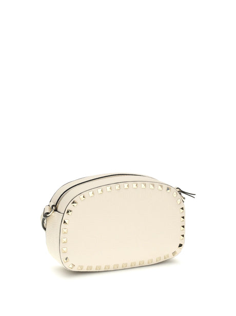 Valentino Garavani Rockstud Shoulder Bag - Light Ivory