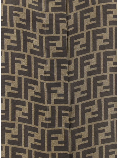Fendi Twill Shirt - Tobacco