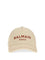 Balmain Balmain Paris Cap - Gyg Beige Clair/Rouge Ocre