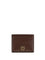 Pinko Shiny leather Card Holder - Burgundy Wine-Antique Gold